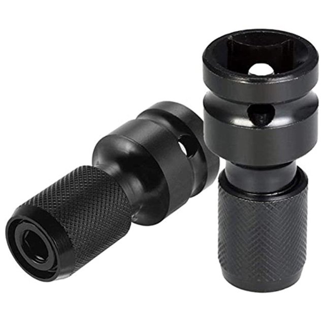 Adaptador De Enchufe Hexagonal De 44563 Cuadrado A 1/4, Convertidor De Liberación Rápida, Adaptador De Enchufe Ajustable Duradero Noticed TO006438-00