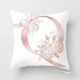 thumbnail image 1 of Taie d'Oreiller Lettres de l'Alphabet Housse de Coussin Carrée pour Sofa Lit, 1 of 1