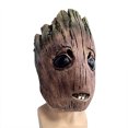thumbnail image 2 of Máscara para cosplay Galaxys Gardians Babys Groots I am Groots Latex, 2 of 3