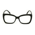 thumbnail image 3 of Women Big Lens Butterfly Reading Glasses - Fun Cateye Clear Lens Readers - Vintage Fashion, 3 of 4