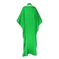 thumbnail image 4 of Afdoent Women's Dresses African Dresses For Fashion Beading Rhinestone Kaftan Maxi Dress Boho Beach Dress, 4 of 5