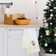 thumbnail image 4 of Toallas bordadas navideñas, waffles, platos de cocina, toallas, toallas decorativas navideñas para baño y cocina, artículos festivos., 4 of 5