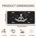 thumbnail image 2 of 1 Pcs Durable License Plate Covers & Frames, Skeleton in For Decorative Front, Waterproof For Decoration Aluminum License Plate Covers & Frames Cover For Men Women, 12" X 6", 2 of 6