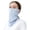 Blue, variant on NCQ UPF 50+ Washable Face Mask for Women & Men – Ice Silk Cooling Full Face Sun Protection Breathable Neck Gaiter