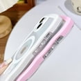 thumbnail image 5 of Compatible for iPhone 15 Case Magsafe, Wave Phone Case Cute Water Ripple Candy Colors Frame Shockproof for iPhone 15 Phone Case for Women 6.1 Inch - White, 5 of 7