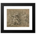 thumbnail image 2 of Gerard van Honthorst 24x20 Black Modern Framed Museum Art Print Titled - Allegorical Portrait of the Four Eldest Children of the King and Queen of Bohemia (1631), 2 of 5