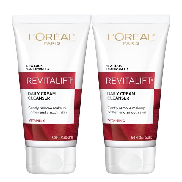 Crema diaria Cleanser L'Oreal Paris Revitalift con vitamina C, 150 ml