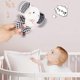 thumbnail image 4 of D-KIUBIUO GCHY Baby Plush Rattle Toy, Black and White Plush Ring, Soft Stuffed Animal Rattle with Sound, Developmental Hand Grip Toys for 0-1 Year Old, 4 of 4