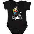 thumbnail image 3 of Inktastic I'm the Captain- pirate boy Boys Baby Bodysuit, 3 of 5