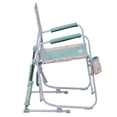 thumbnail image 5 of GCI Outdoor Freestyle Rocker Foldable Rocking Camp Chair, Teal Sundress, 5 of 13