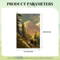 thumbnail image 6 of ONETECH Bear Forest Mountains Golf Towel 24x16in Golf Accessories and Gifts 1PC, 6 of 7