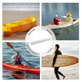 thumbnail image 3 of LOLIPPYY Universal White Plastic Surfboard Fin Box Fin Holder for Smooth Steering Balance, 3 of 8