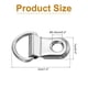 thumbnail image 2 of Uxcell 160Pcs D-Ring Colgadores de Cuadros con Tornillos, Hardware de Colgado de Cuadros de Un Solo Orificio, Ganchos para Obras de Arte Plata, 2 of 6