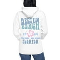 thumbnail image 3 of Premium Soft Style Destin Florida Retro Vintage VSCO Aesthetic Hoodie Unisex Hibiscus, 3 of 6