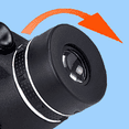 thumbnail image 3 of YSTINNG 12×50 Monocular Telescope Portable Waterproof HD Dual Focus Scope Monocular for Smartphone Low Night Vision A311-001, 3 of 5
