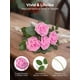 thumbnail image 2 of Flores artificiales InnoGear, 100 unidades, rosas de espuma rosa, para bricolaje, 2 of 7