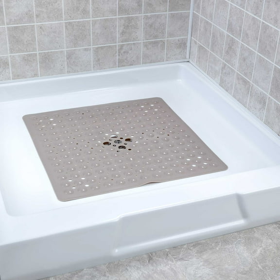 SlipX Solutions 21 x 21 Square Shower Stall Mat