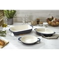 thumbnail image 2 of STAUB Ceramique Ensemble de Plats de Cuisson Mélangés Bleu Foncé 3 Pcs, 2 of 6