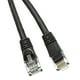 CableWholesale 10X8-02275 Cat6 Noir Ethernet Patch Cable Snagless Moulé Boot 75 Pieds – image 2 sur 4