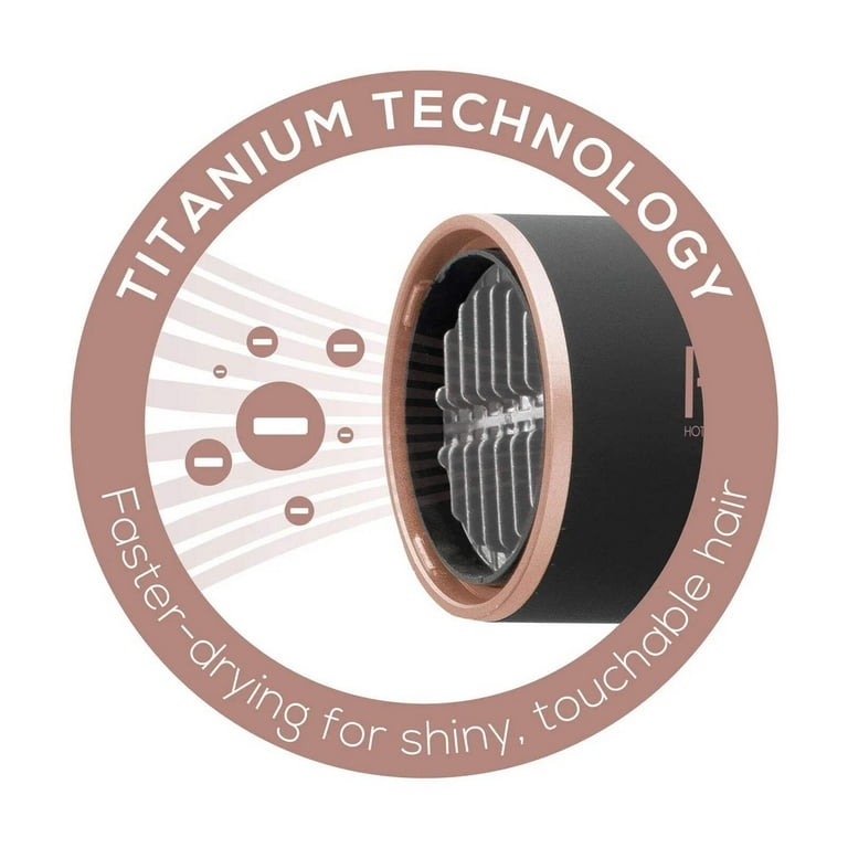 ANNIE Hot & Hotter Titanium Turbo 3000 Hair Dryer ANNIE Hot & Hotter Titanium Turbo 3000 Hair Dryer