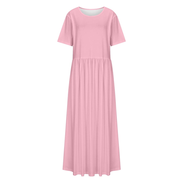 pink plus size dresses for sale Curvy Bubble Sleeve Hi Low Belted Dress-Pink -FINAL SALE pinkskyboutique.com
