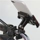 thumbnail image 2 of Soporte De Teléfono Para Motocicleta, Aleación De Aluminio Negro, Grifo Multifuncional, Clip Para Teléfono, Soporte Ajustable Para Teléfono Móvil Para Montar En Motocicleta Serendint VI009022-02, 2 of 7