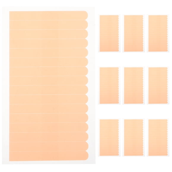 Cinta de injerto de 10 sábanas cinta de maquillaje de ojo cinta de suministro femenino para extensiones de pestañas suministro de maquillaje de pestañas cintas de pestañas transpirables
