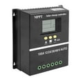 thumbnail image 3 of PWM 100A 12V 24V 36V 48V Controlador de Carga de Panel Solar AutomáTico Cargador de BateríA PV Solar con Controlador Solar LCD MPPT, 3 of 5