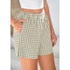 thumbnail image 3 of Shorts PRETTYGARDEN 2025 Verano Pijama Cuadros XL, 3 of 9