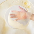 thumbnail image 3 of JUNWELL Eco-friendly Baby Eating Bib Thin Baby Saliva Towel Waterproof Keep Clean Cartoon Printing Oil-proof Kids Eating Bib, 3 of 5