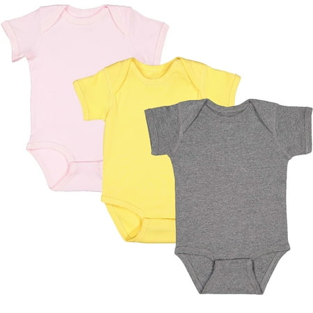 

Marky G Apparel Baby Rib Short-Sleeve Bodysuit (Pack of 3)