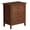 Brown-1 Piece, variant on Ktaxon Wood Nightstand with Charging Station, End Table Wooden Bedside Table Large Capacity Easy to Assemble, White