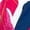 Hot Pink, variant on Women's Tropical Vacation Maxi Dress: Halter Neck, Vibrant Print, Flowing Skirt Elegant Gown