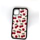 thumbnail image 2 of Funda para iPhone 11 de 6,1 pulgadas, diseño lindo de cereza rosa+cubierta a prueba de golpes, diseñada para iPhone 11 para niñas y mujeres, 2 of 4