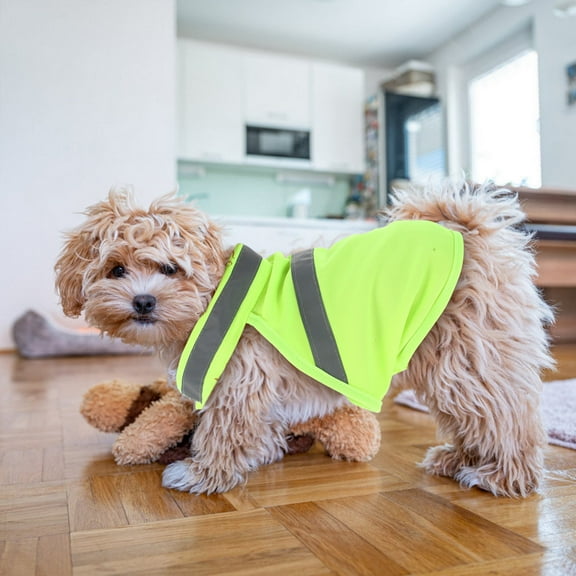 NICEXMAS Safety Reflective Costume for Dogs High Visibility Vest 1Pcs
