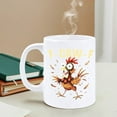 thumbnail image 3 of Angry Chicken Rooster Coffee Mug - 11oz Ceramic Cup for Men & Women, Novelty Tea Mug for Office & Home, Fun Chicken-Themed Mug Perfect for Daily Use & Gift-Giving, 3.3*3.8in, D, 3 of 6