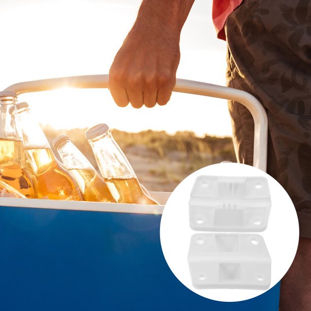 UPOUART 2Ud Bisagras Para Caja Cooler Piezas De Reemplazo Resistentes De Plástico Ideales Para Uso Doméstico