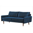 thumbnail image 5 of Uspridefurniture Maryellen 70''W Velvet Sofa, Dark Blue, 5 of 5