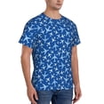 thumbnail image 5 of Rocae Airplanes in the Sky for Men's Moisture-Wicking Crew Tee - T-Shirt for Sports, Outdoor Activities, and Casual WearXX-Large, 5 of 9