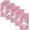 Pink, variant on WLGJL 10 Pack Silicone Luggage Tag for Suitcases with Stainless Loop, TSA Approved, Privacy Protection Travel Essentials Bag Tags, Mixed Color