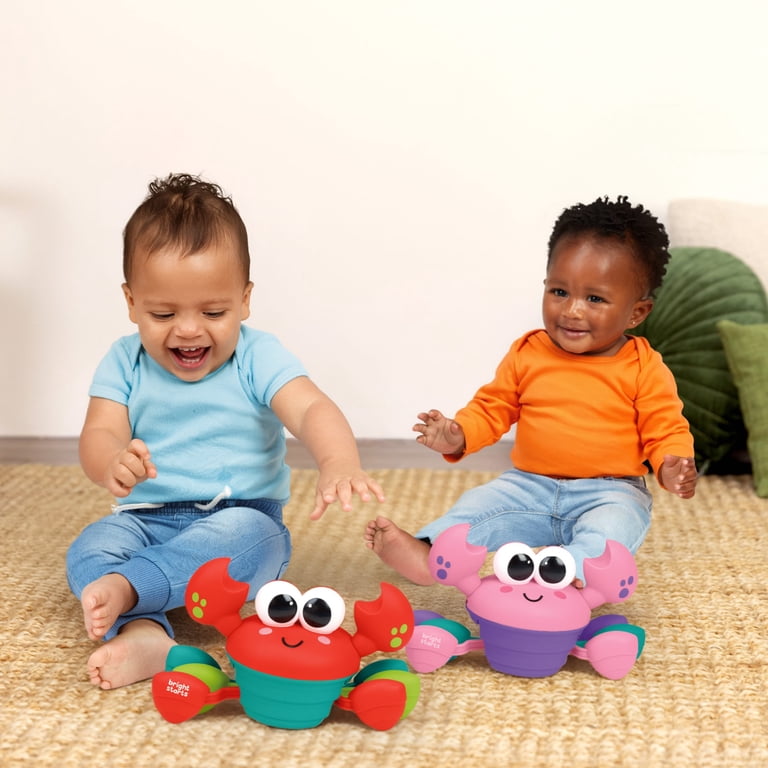 Bright Starts Rockin' Crawling Crab Interactive Musical Baby Toy