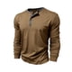 thumbnail image 4 of Ceisia Men Slim Fit Fashion Solid Color Long Sleeve Stand Collar Gift Zipper Casual Daily Party Wear Shirt Top, 4 of 7