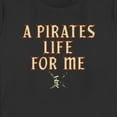 thumbnail image 2 of Women's Pirates of the Caribbean: Curse of the Black Pearl A Pirates Life for Me Graphic Tee Black 2X Large, 2 of 4