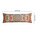 thumbnail image 3 of Mandala Long Body Pillow Cover – Soft & Breathable Meditation Fabric, Hidden Zipper, 20"x54", Psychedelic Trippy Print – Gift for Side Sleepers, Pregnancy, Zen Home Decor, 3 of 3