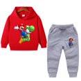 thumbnail image 3 of PAW Patrol-ropa informal para niños, conjunto de sudaderas con capucha de 2 piezas, ropa genial para niños, ropa de Super Mario, chándal para niñas, ropa para niños, 3 of 5