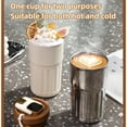 thumbnail image 3 of 450ml Smart Thermos Bottle with LED Temperature Display, Portable Reusable Stainless Steel Coffee Cup for Travel Car Office, Leak-Proof Lid, 3 of 7