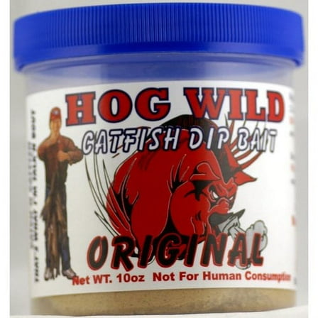 Magic Bait Hog Wild Cheese Catfish Dip Bait, 10 oz