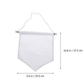 thumbnail image 3 of Miangastore Hanging Pin Display Canvas 2Pcs 10.8x9.6in, 3 of 8