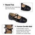 thumbnail image 4 of CHICVOMEY Ballet Flats for Women Multi-Buckle Comfortable Low Heel Round Toe Graceful Mary Jane Shoes Women for Daily Office Formal Party School, 4 of 9