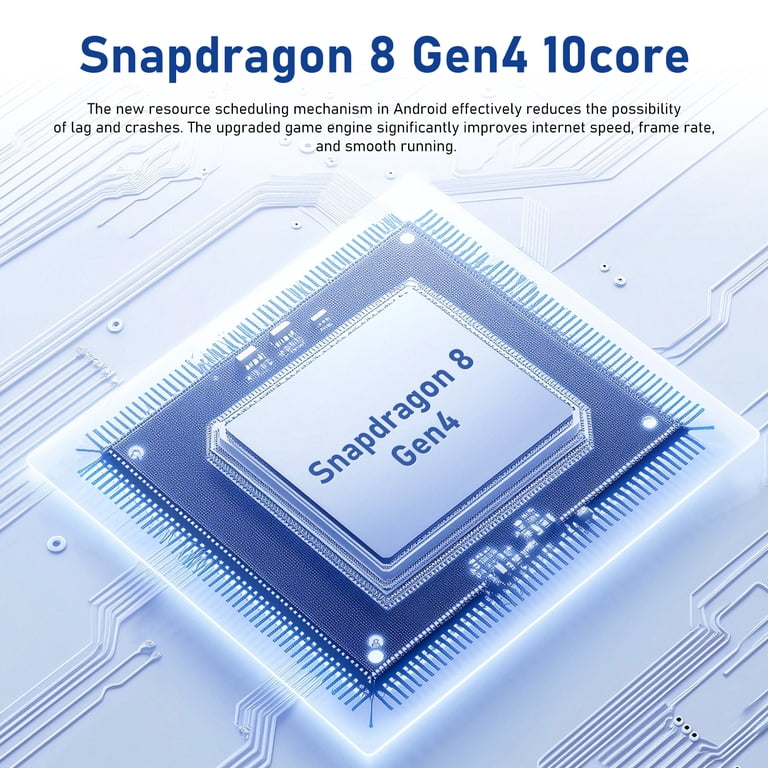 NANNEE Unlocked 5G White Smartphone,7.3